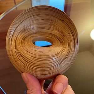 Wooden Napkin Rings -Set of 4